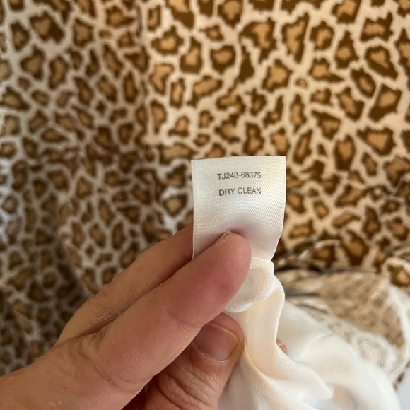 PENDLETON Linen Blend Animal Print Retro Shift Midi Dress With Pockets Size 8 - Picture 6 of 10